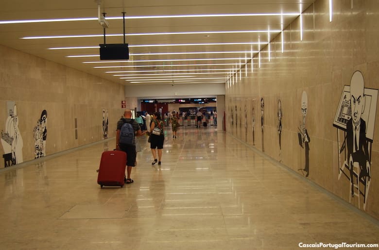 Lisbon Airport metro station